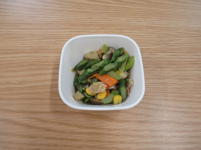 アスパラとベーコンのソテー