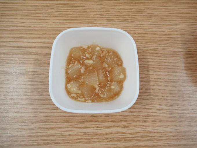 大根のそぼろ煮