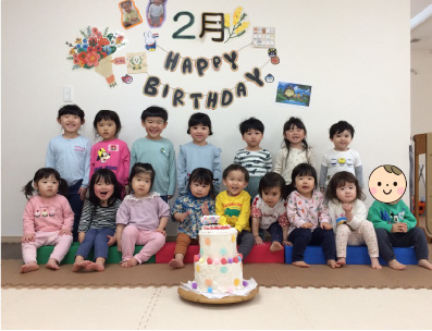 2025年2月お誕生日会・ひなまつり★