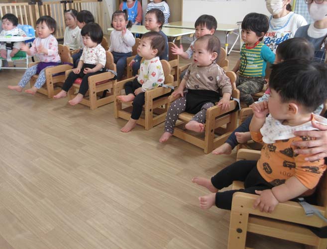 2025年4月のお誕生会＆こどもの日会