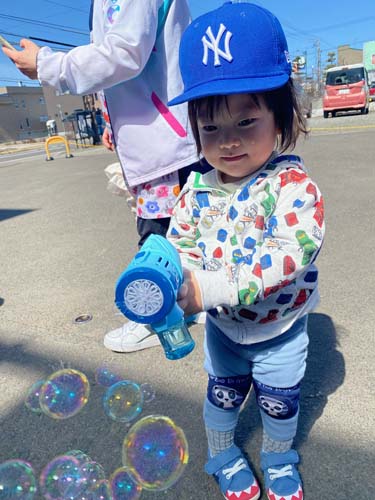 2025年4月お誕生会・戸外活動スタート★