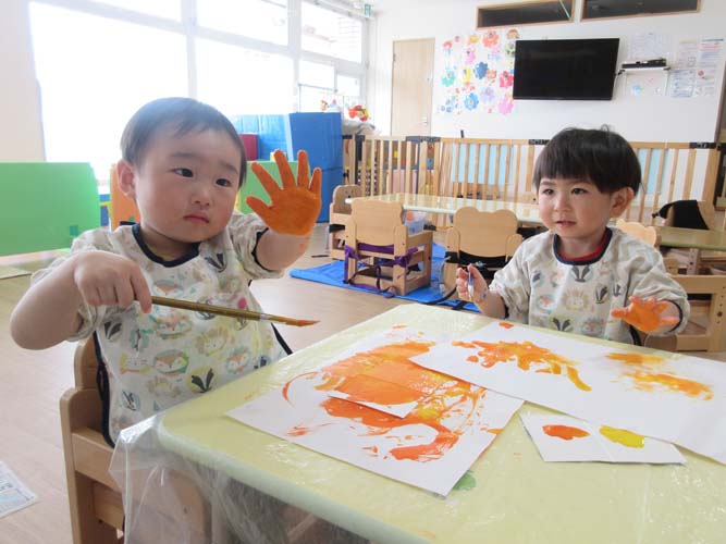 ２０２５年☆1・2歳児　室内遊び☆