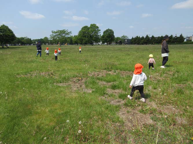 2025年春の戸外遊び