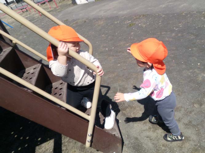 2025年春の戸外遊び