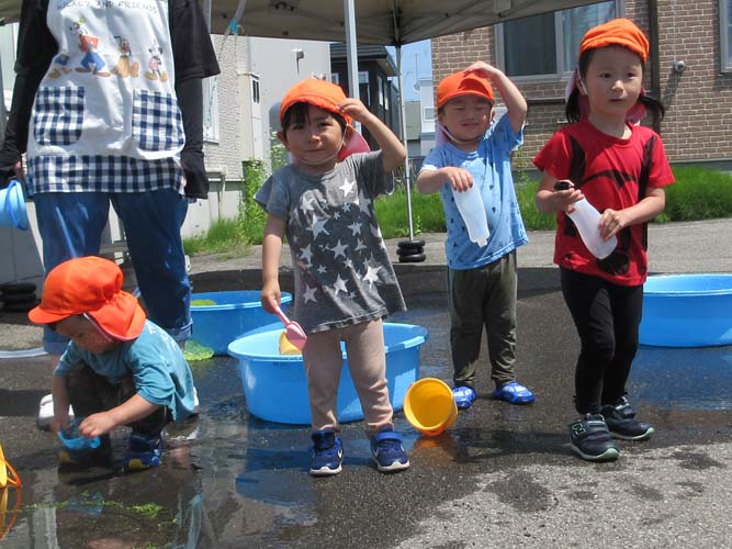 千歳市ならではの光景