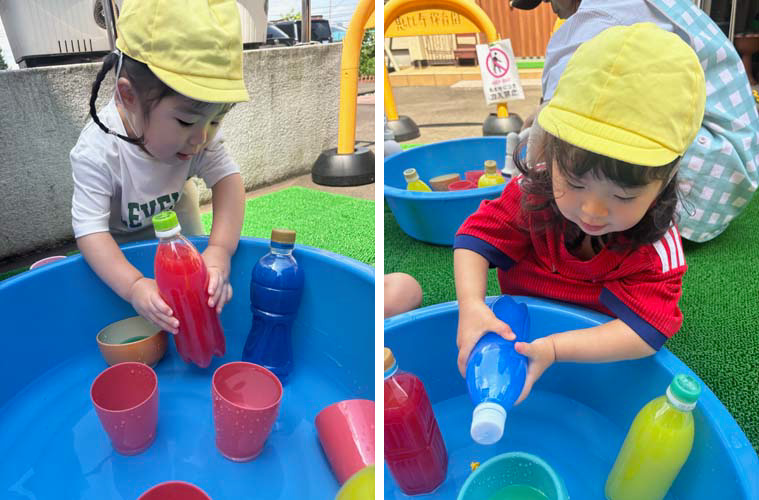 2025年6月お誕生会・水遊び・青空給食★3