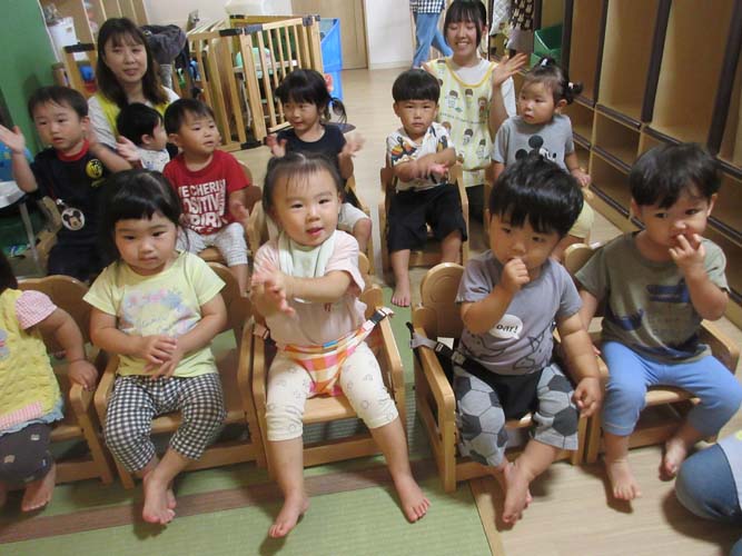 2025年８月のお誕生会