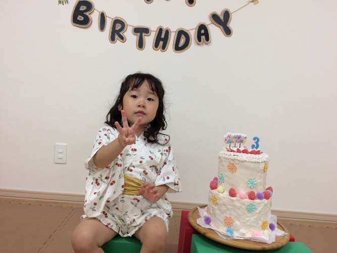 2025年8月お誕生会・夏祭り★