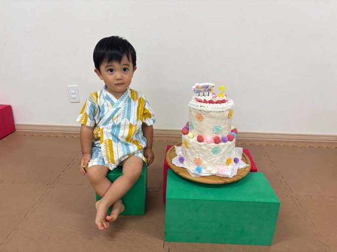 2025年8月お誕生会・夏祭り★