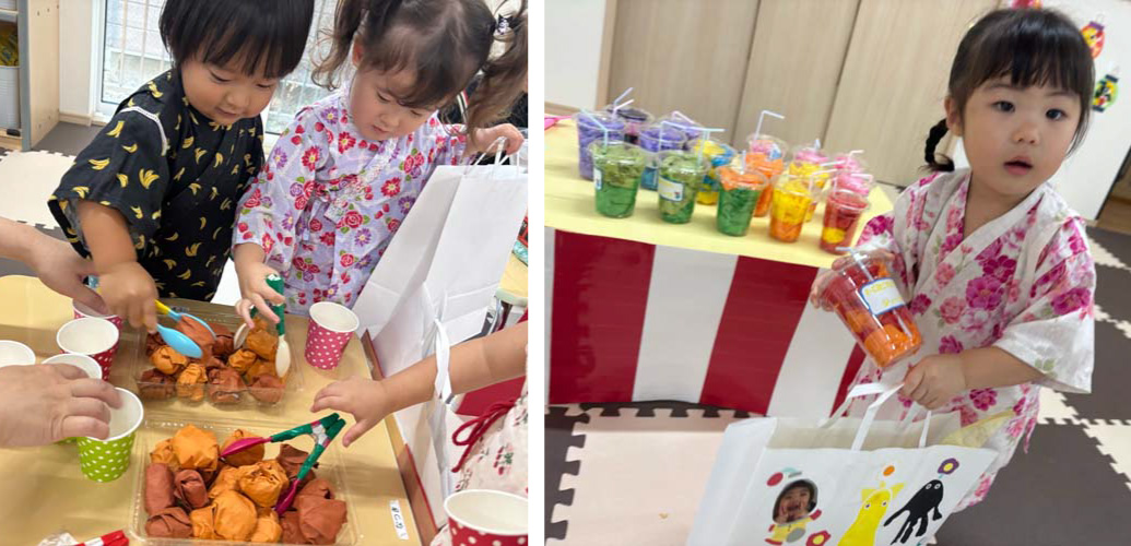 2025年8月お誕生会・夏祭り★