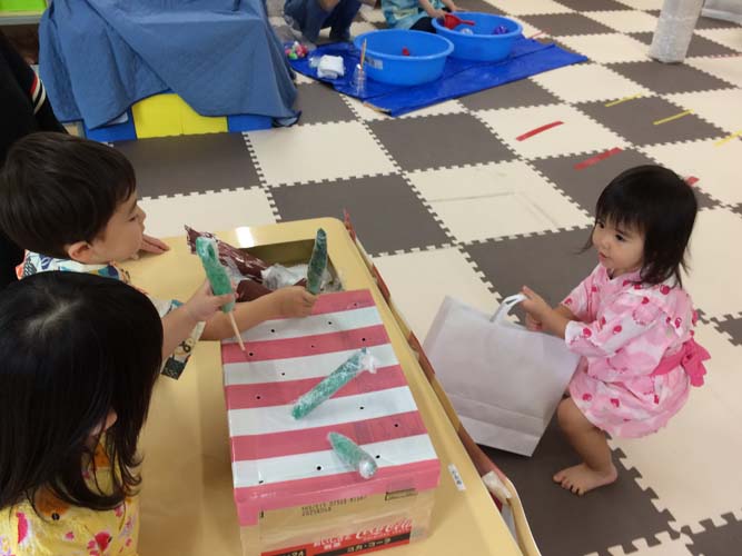 2025年8月お誕生会・夏祭り★