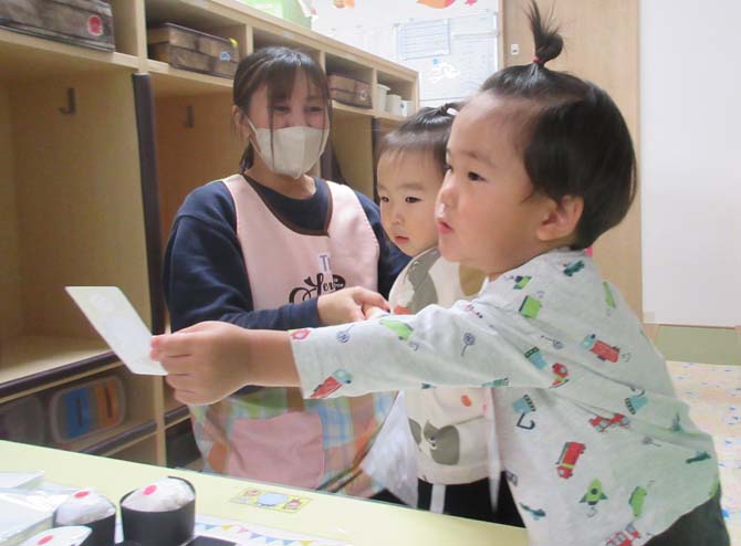 11月のお誕生会＆お店屋さんごっこ2025年