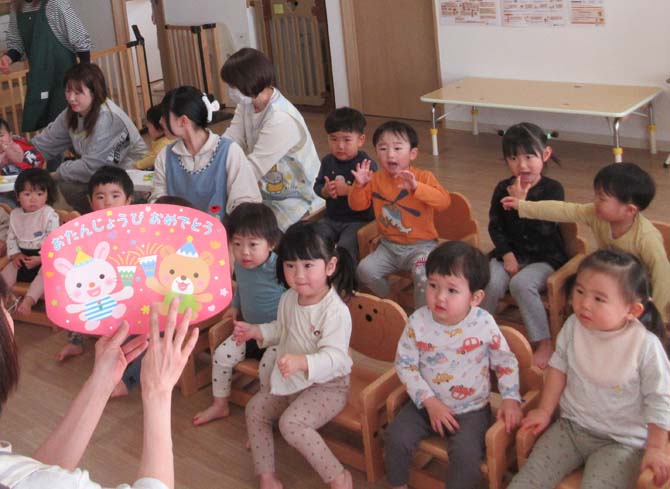 2025年12月のお誕生会＆クリスマス会