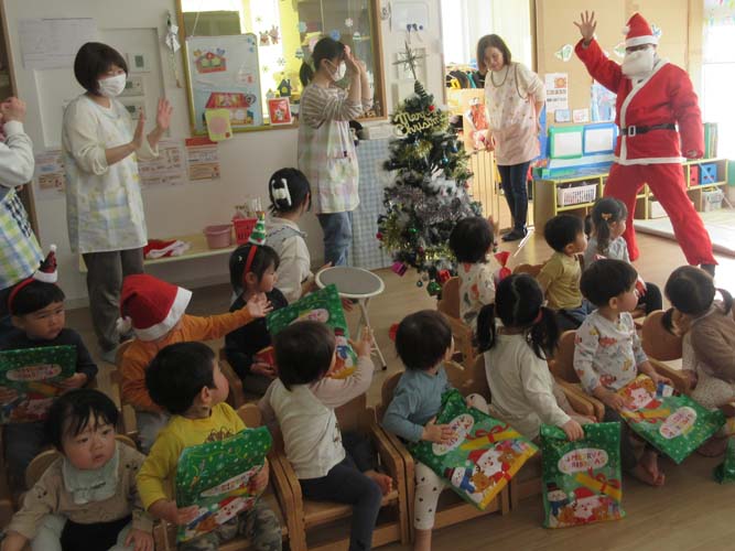 2025年12月のお誕生会＆クリスマス会