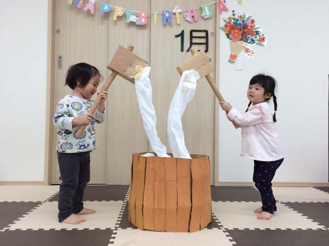 2026年1月お誕生会・おもちつき★