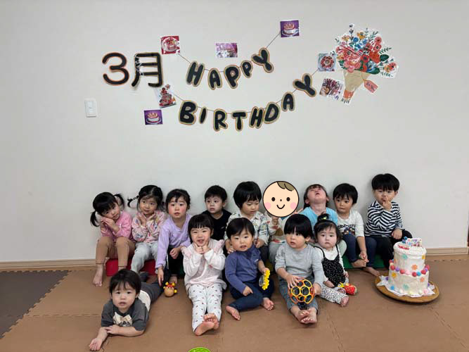 2026年ひなまつり・3月お誕生会・お別れ会★