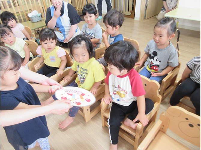 2026年8月のお誕生会